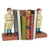 Design Toscano Batter Up! Vintage Baseball Slugger Cast Iron Sculptural Bookend Pair SP1155